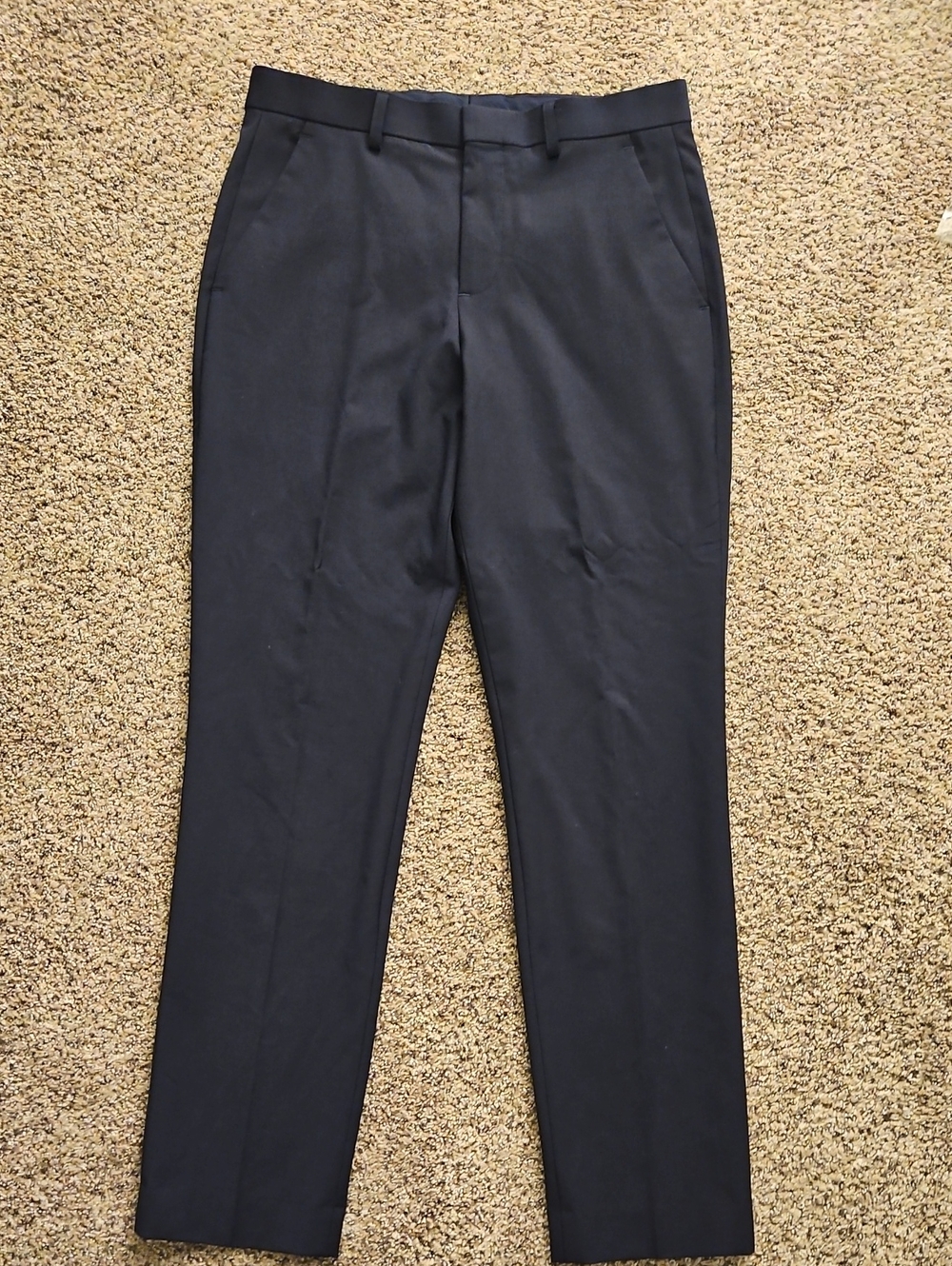 Express Extra Slim Navy Dress Pants